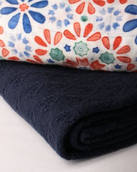 Set copertina cotone e mussola bamboo