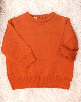 Maglia Lana Merino per Neonati Basica