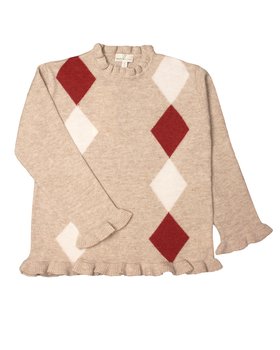 Rombi Baby-Pullover aus ultrafeiner Merinowolle