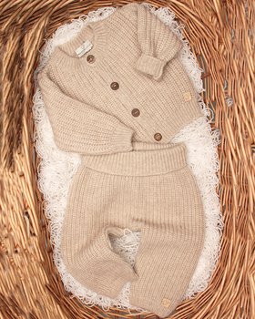 Completo neonati in Pura Lana Merino Ultrafine