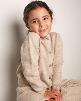 Strickjacke Bimba aus reiner Merinowolle