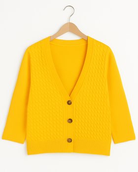 Women’s Trecce Cardigan in Pure Cotton