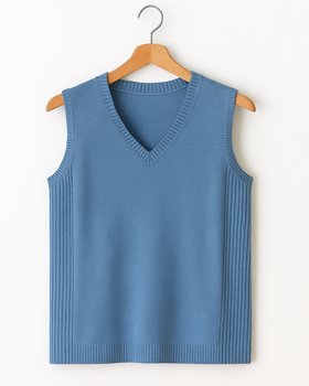 Women’s BIO Pure Cotton Side Ribbed Tank