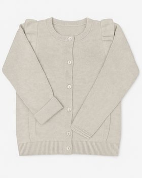 Giacchina Volant in Puro Cotone BIO per Bambina