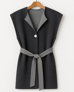 Merino Women's Pure Wool Belt Vest