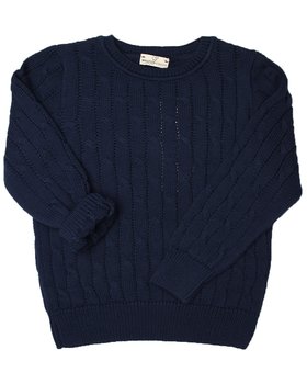 Girocollo Trecce in Puro Cotone Bio Bimbi