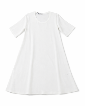 Abito svasato Donna Cotone-Lino