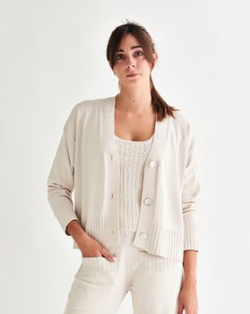 Cardigan Corto Donna Viscosa