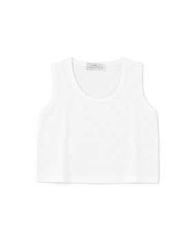 Canotta corta Donna Cotone-Lino