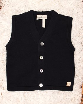 Organic Cotton Knitted Baby Vest