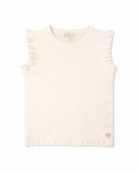 Mädchen-Top aus Bambus und Baumwolle – Aura Ajour