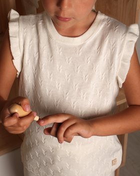 Mädchen-Top aus Bambus und Baumwolle – Aura Ajour