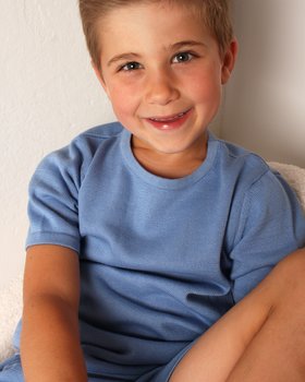 Basic T-shirt in pure organic cotton