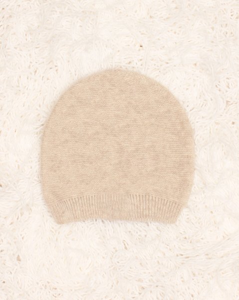 Cappellino links puro cashmere