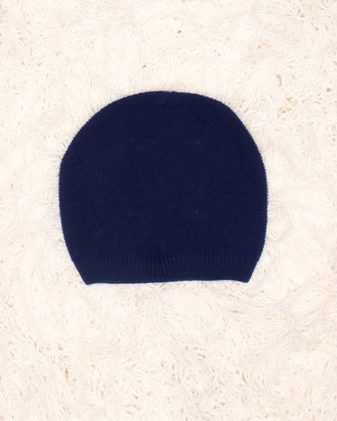 Cappellino links puro cashmere