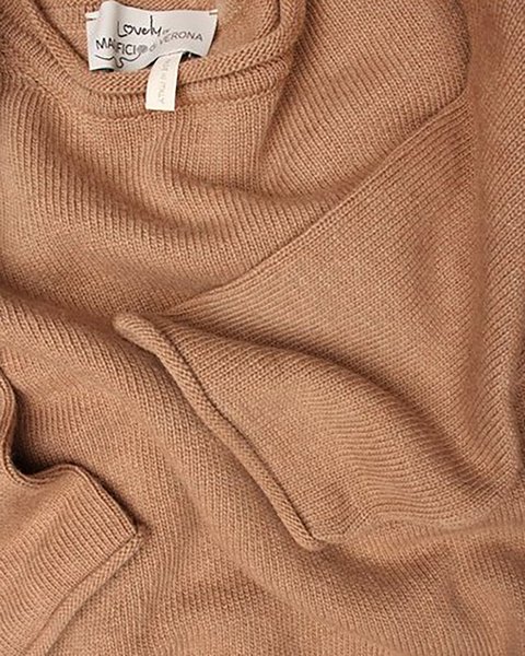 Blend cashmere damen kurzarm rundhalsausschnitt