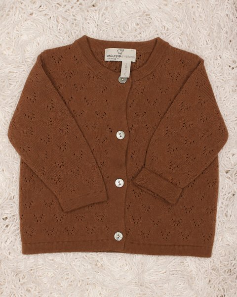 Giacchina neonati summer in puro cotone bio