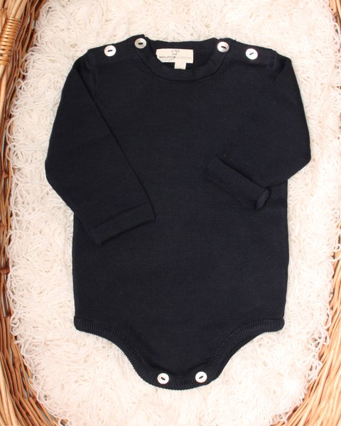 Body girocollo puro cotone bio neonati