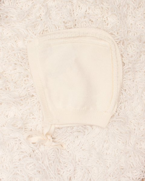 Cuffietta punzonata femmina in pura lana merino
