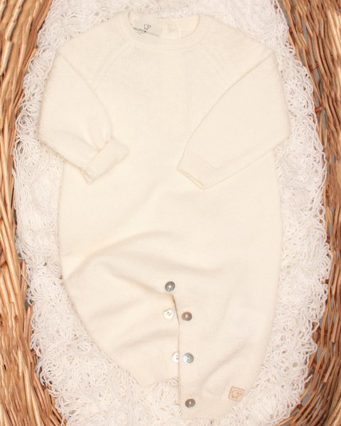Tutina in puro cashmere neonati