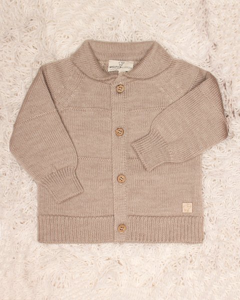 Golfino neonato in pura lana vergine merino extrafine