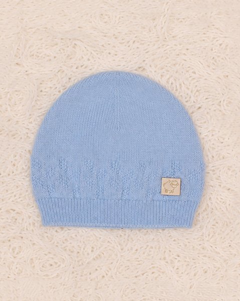 Berrettino neonato in puro cashmere
