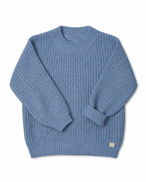 Maglia bambini in pura lana merino ultrafine