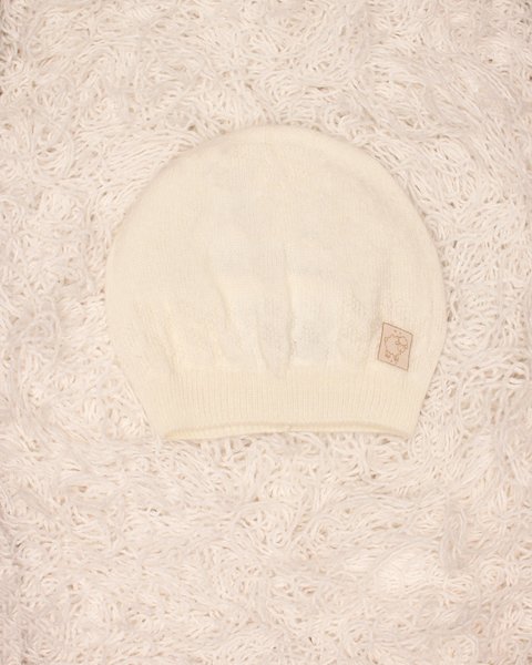 Berrettino neonato in puro cashmere