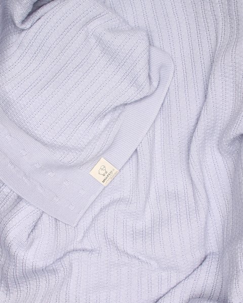 Copertina neonato primalana in pura lana vergine merino extrafine