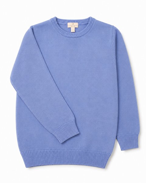 Maglia basica unisex pura lana merino ragazzi