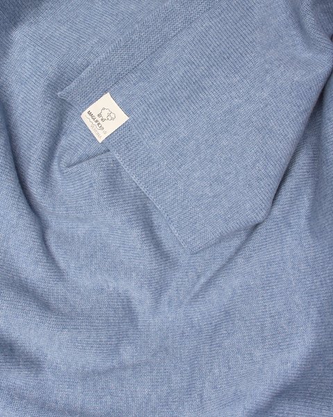 Copertina neonato in pura lana vergine merino ultrafine