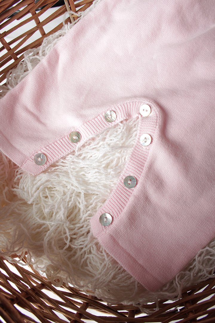 Tutina neonate love in puro cotone bio