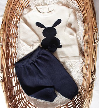 Completino bunny puro cotone