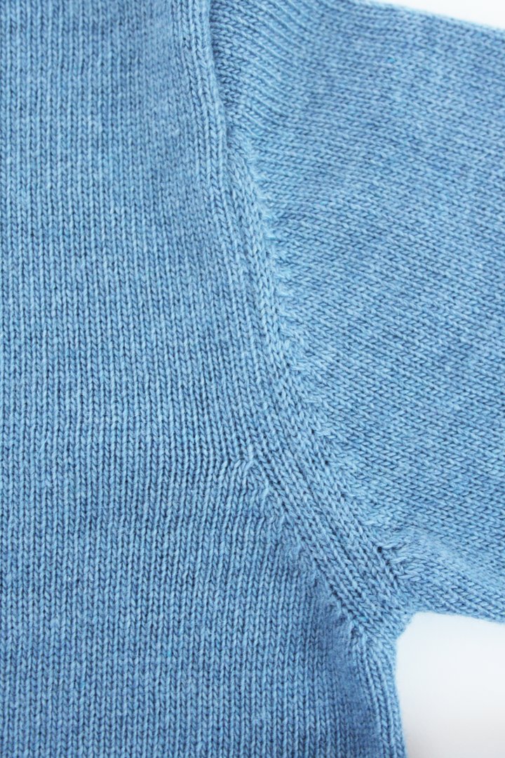 Maglia con collo a camino maxi