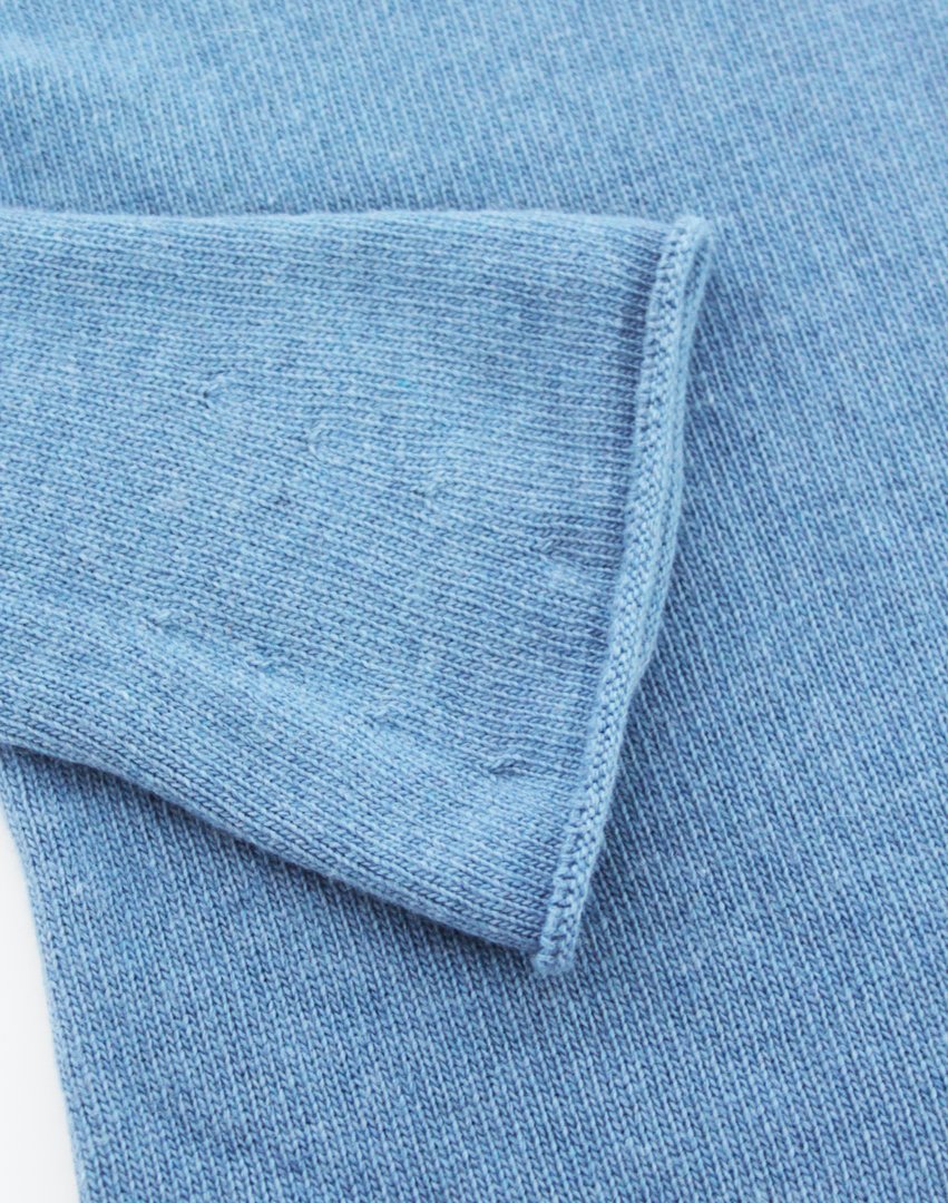 Maglia con collo a camino maxi