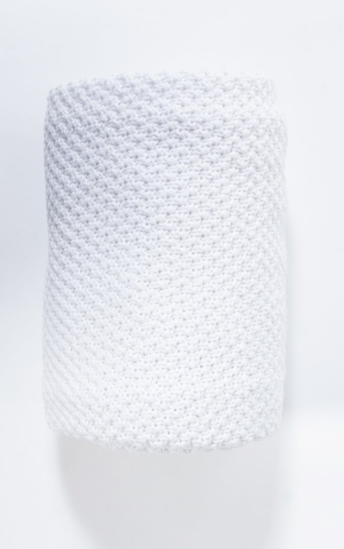 Copertina cotone punto riso