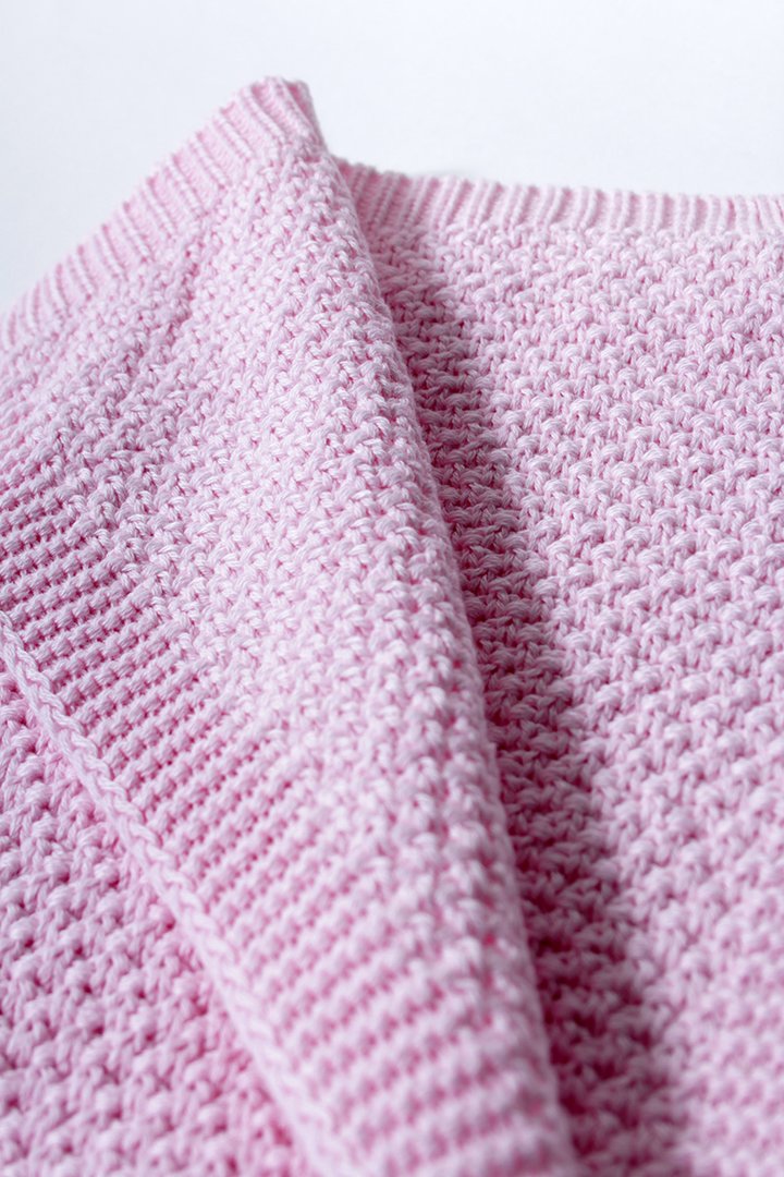 Copertina cotone punto riso