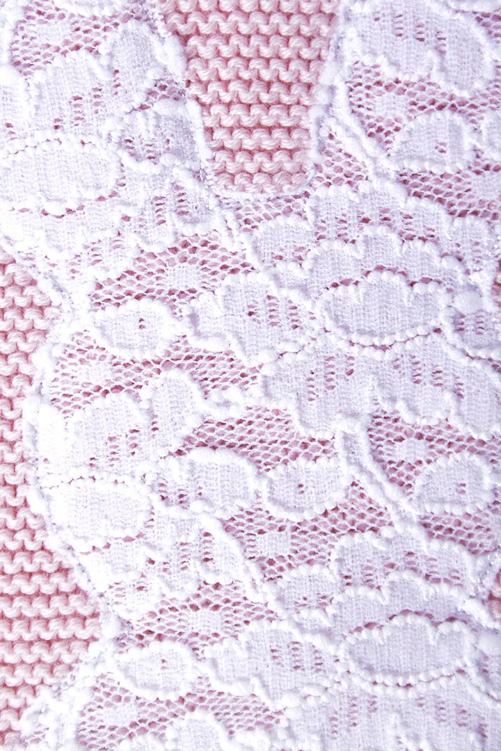 Maglia girocollo pizzo