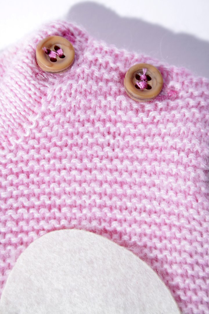 Tutina orsetto rosa