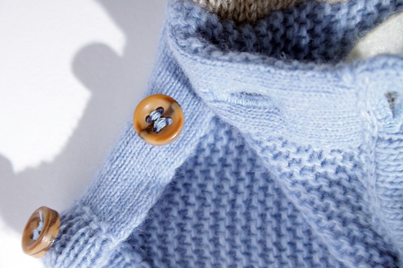 Tutina orsetto azzurro