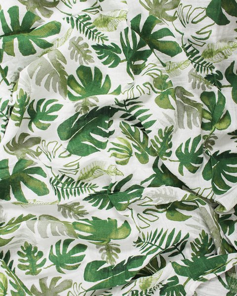 Mussola cotone tropical 120x120cm