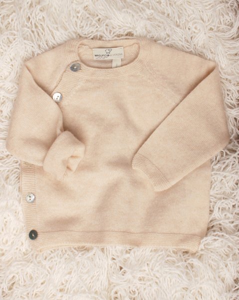 Maglioncino puro cashmere neonati