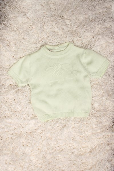 Maglietta neonati in puro eucalipto