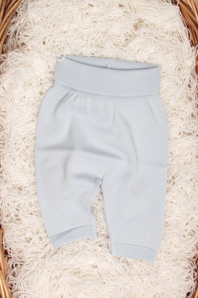 Pantalone neonati in puro cotone bio