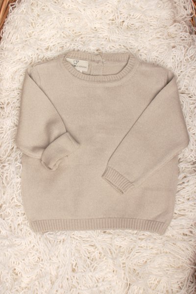 Maglioncino basic in puro cotone bio