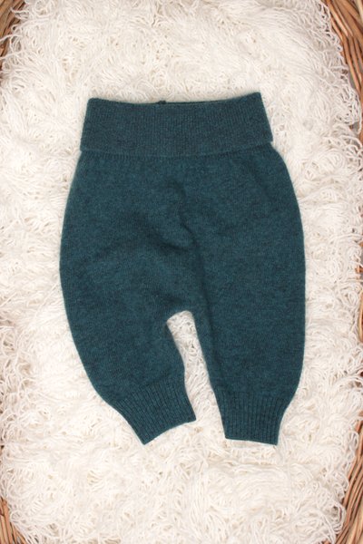 Pantalone neonati in lana e cashmere