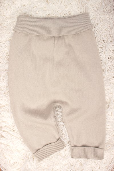 Pantalone neonati in puro cotone bio
