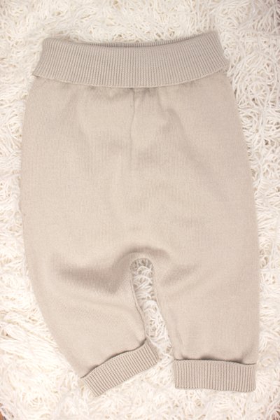 Pantalone neonati in puro cotone bio