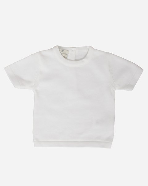 Natural basic t-shirt in puro cotone bio