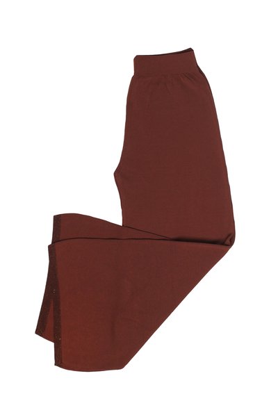 Pantalone fondo lurex donna viscosa